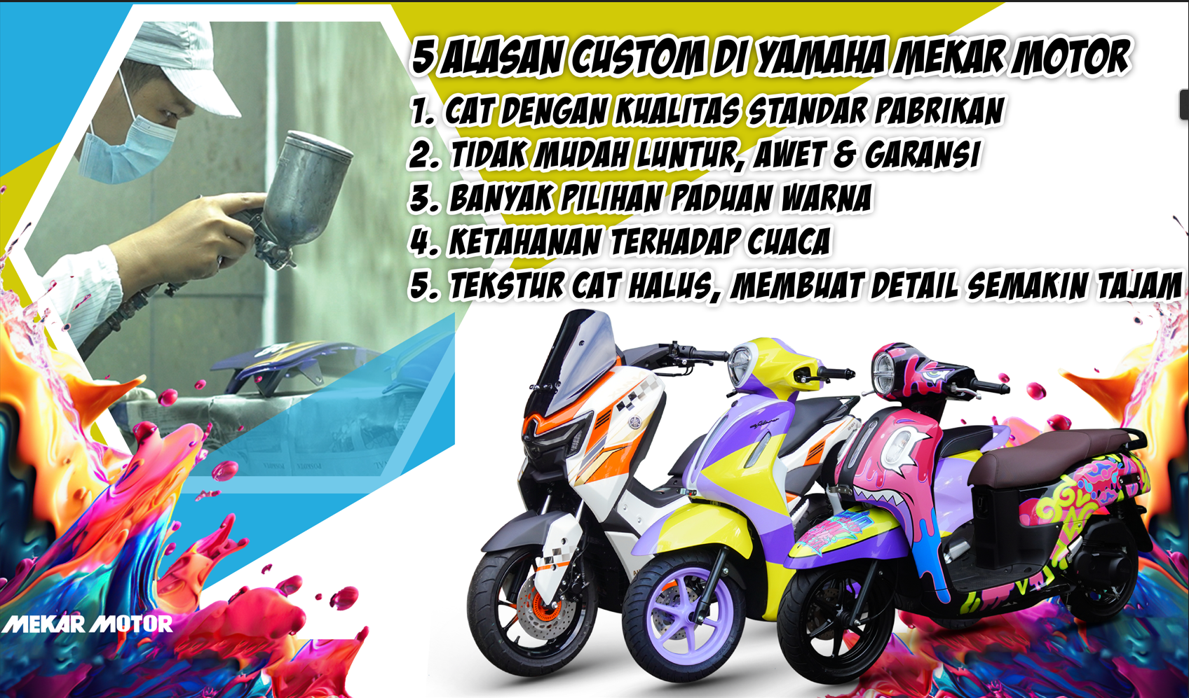 KENAPA HARUS PUNYA MOTOR CUSTOM?